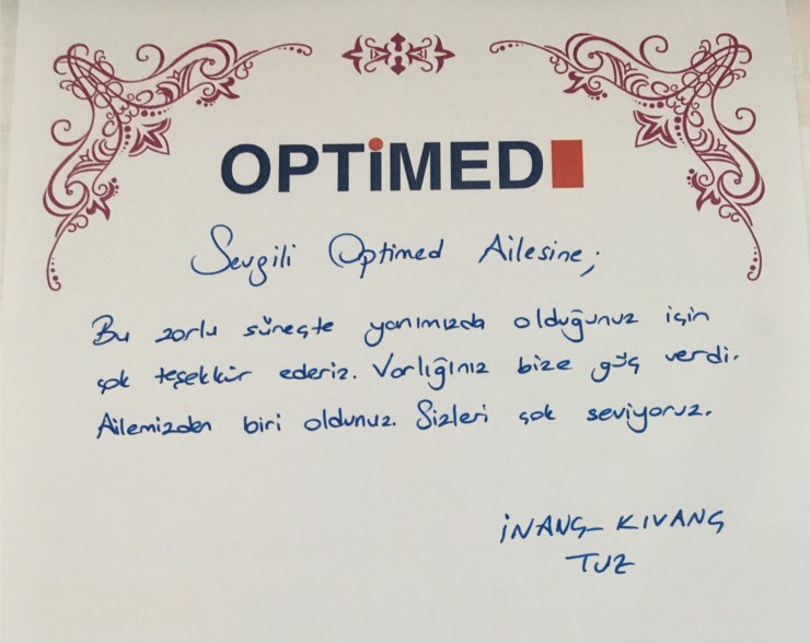 Optimed Sağlık Grubu - Sağlığınız Güvende