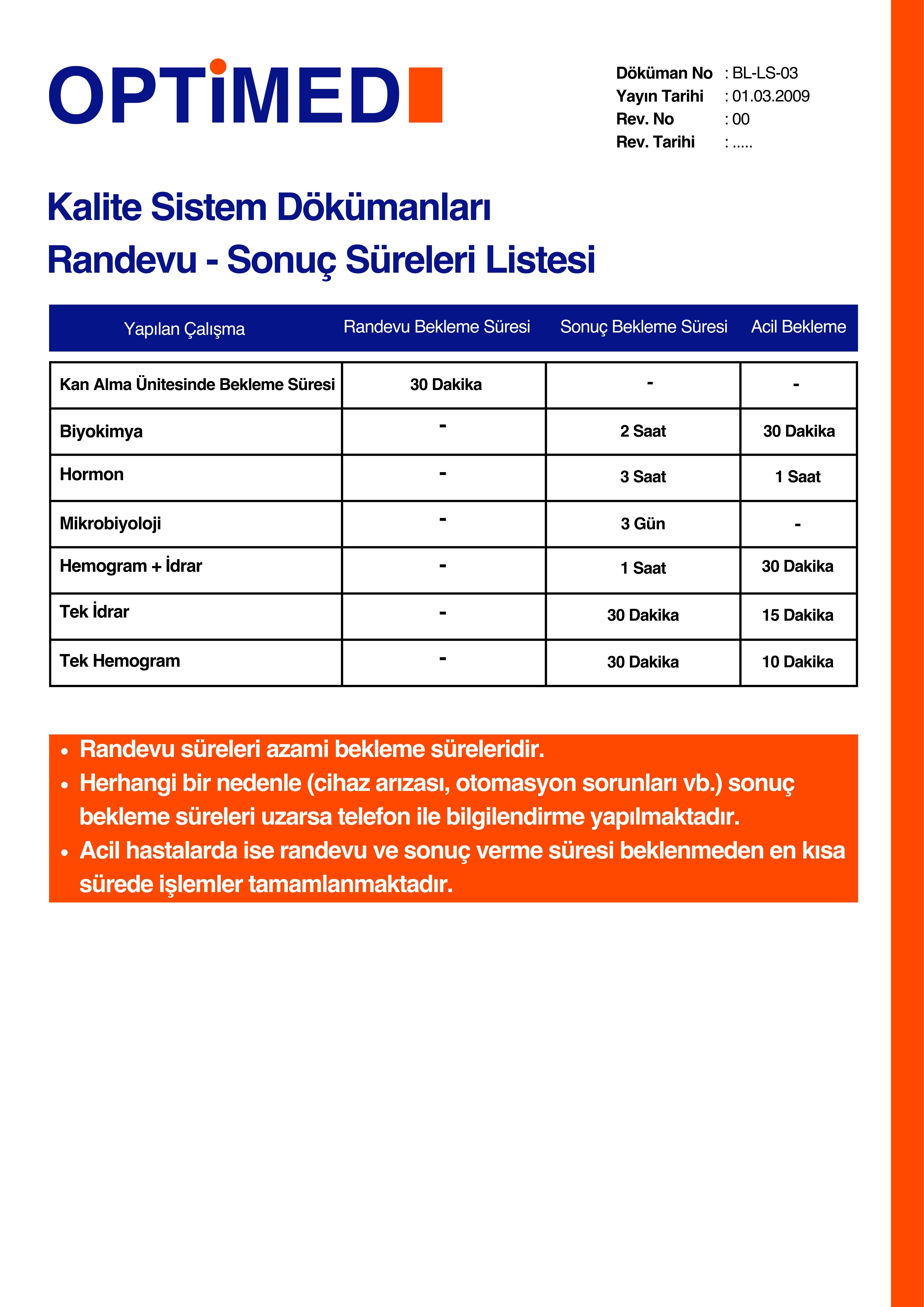 Optimed Sağlık Grubu - Sağlığınız Güvende